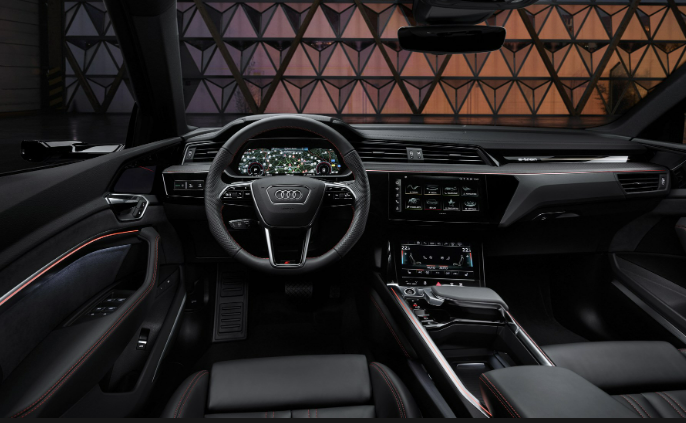 e-tron interior