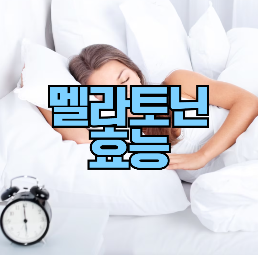 멜라토닌 효능
