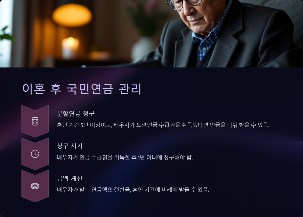 이혼 후 건강보험과 연금 문제 해결하기