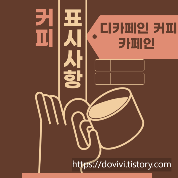  커피의 종류 및 표시사항 디카페인 커피에 카페인 검출