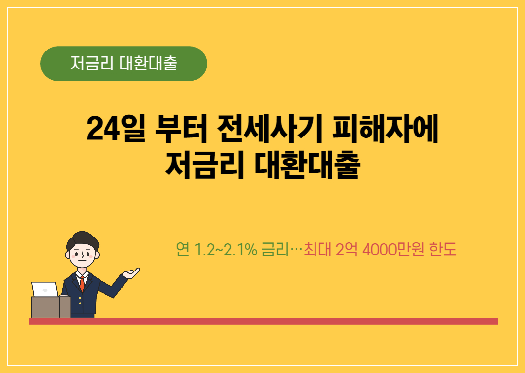 전세사기 피해자 저금리 대환대출