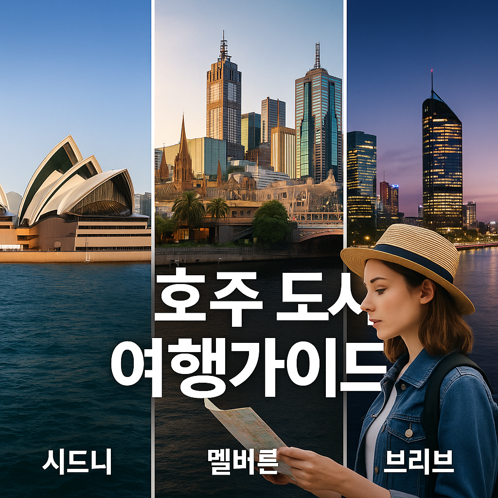 호주 주요도시 여행가이드 (시드니, 멜버른, 브리즈번)