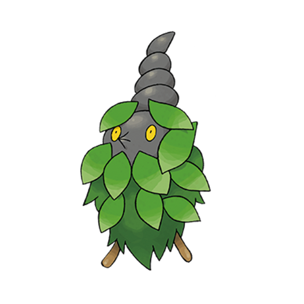  [포켓몬도감]  No. 412 도롱충이 Burmy #412 Plant Cloak