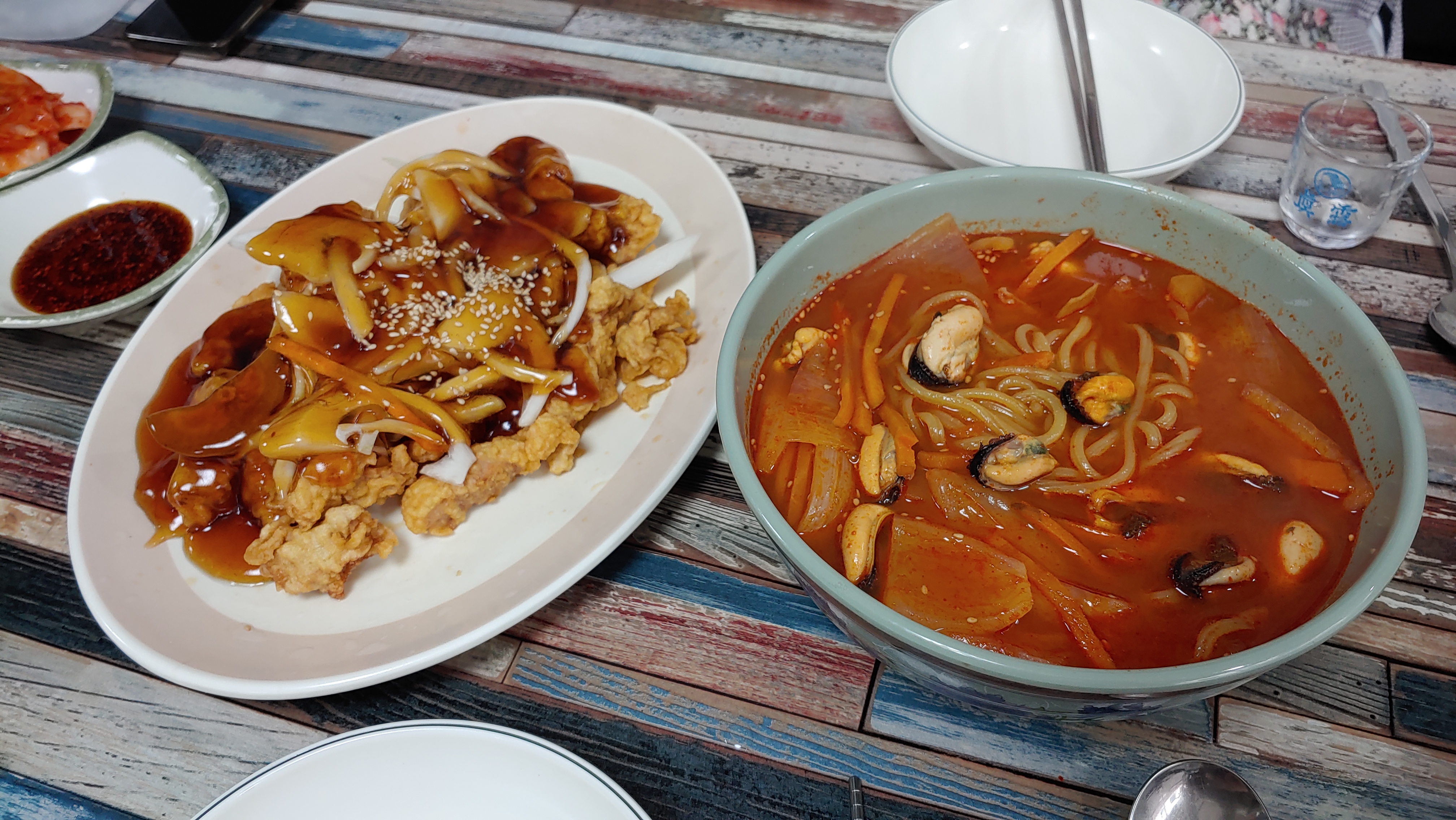  세종대 근처 탕수육 짜장 세트가 9천원?! , 은도짬뽕
