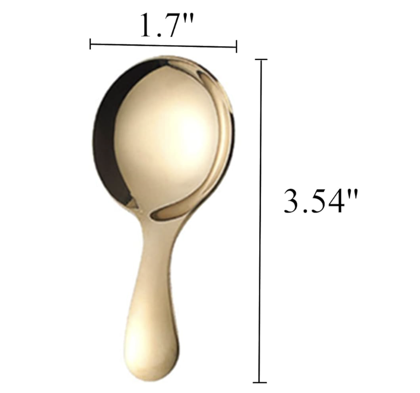 Dessert Spoon Tea Coffee Spoons Jars Scoops