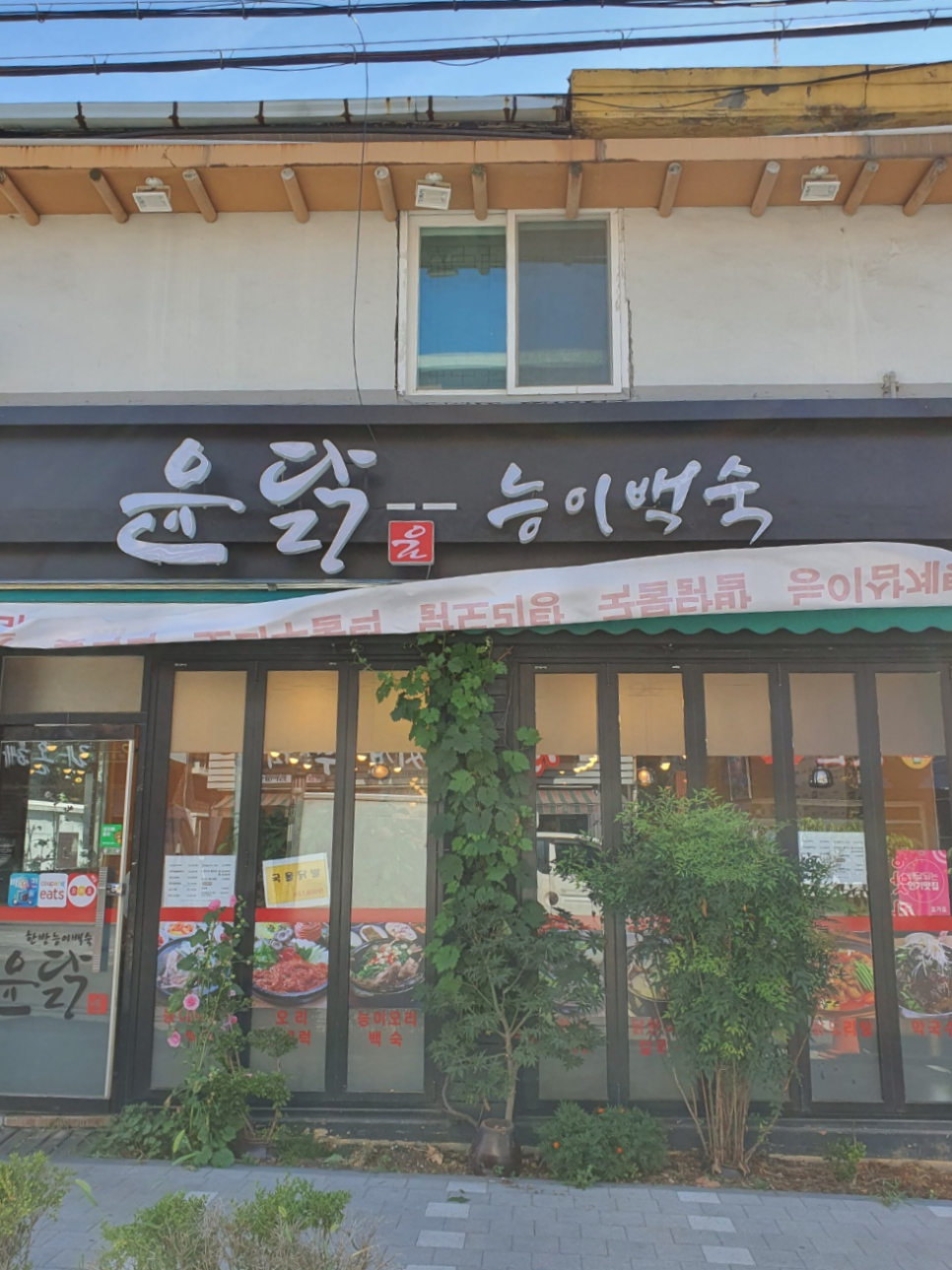 윤닭능이백숙 이미지