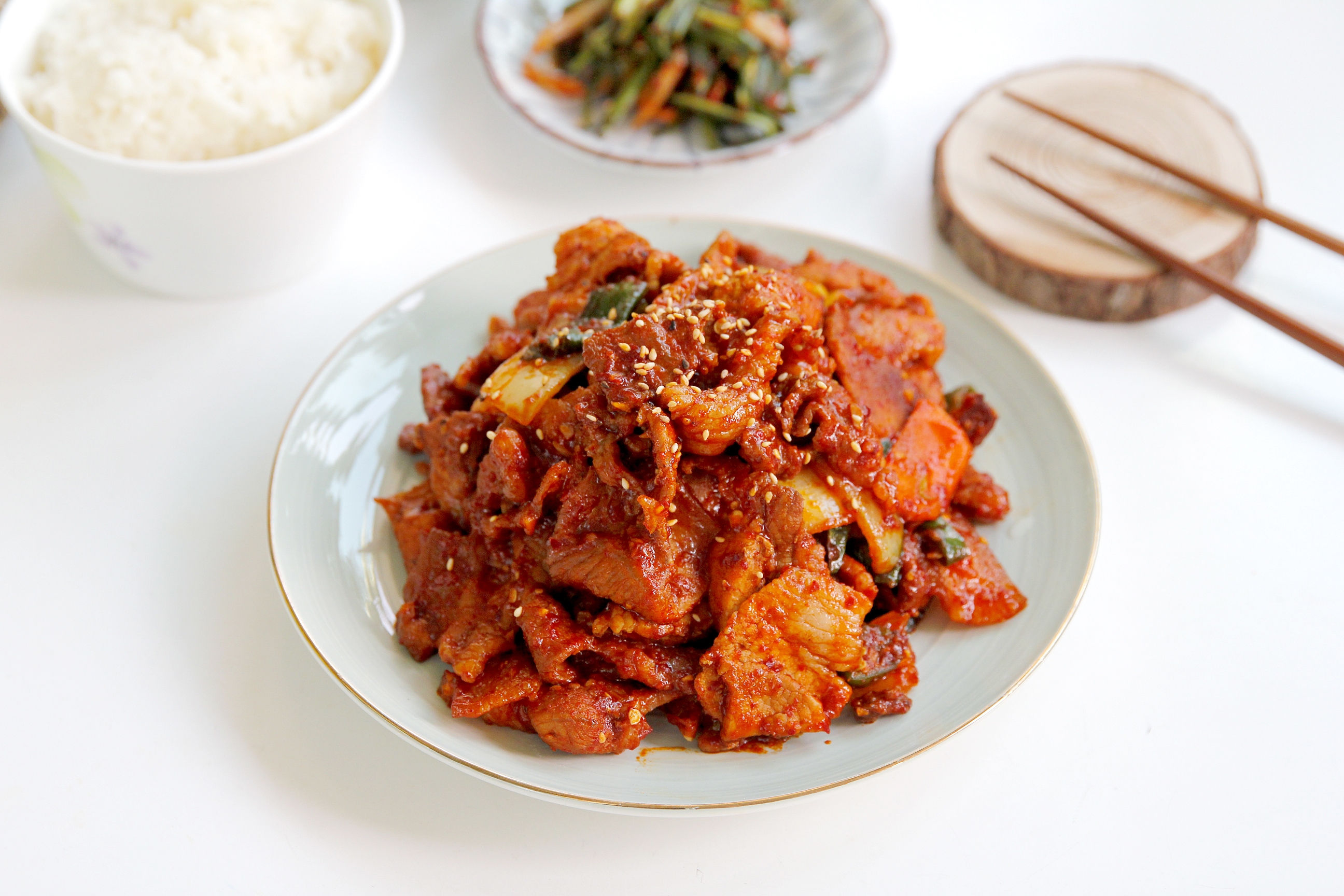 제육돼지 이미지