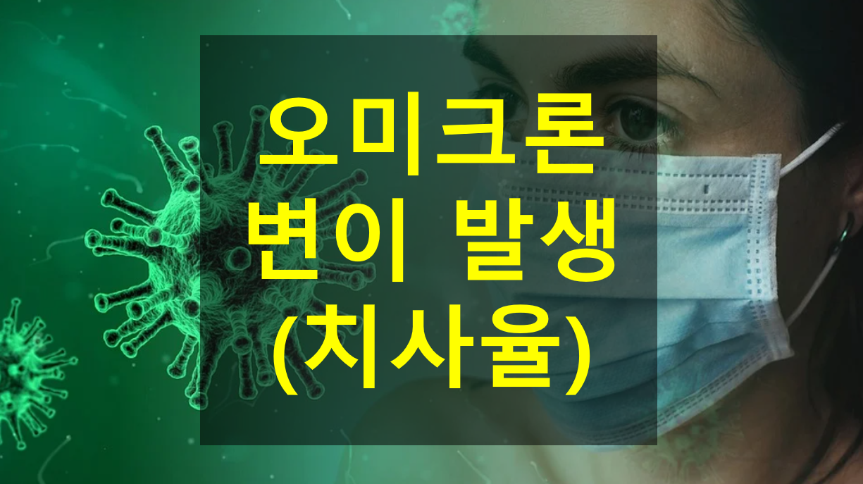  [오미크론 치사율 변이 바이러스 누(NU)+에이즈] 백신내성과 전파력, 확산세, 확진자 알아봐요!