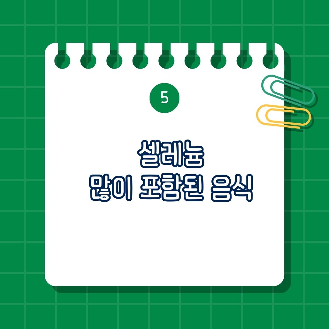 셀레늄 풍부한 음식, 많이 포함 된 음식, 풍부한 식품