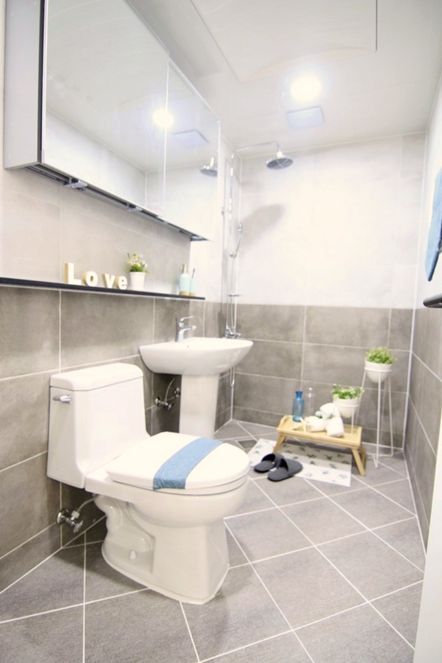 동산동 빌라 분양 매매 신혼집 투어 욕실