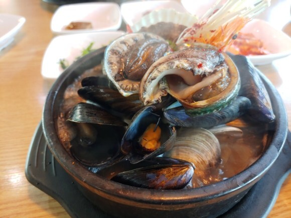  삼척 쏠비치 맛집 전복해물뚝배기