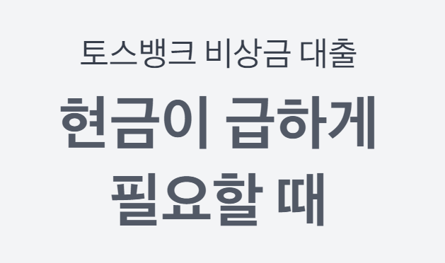  2023 토스 비상금대출 이자/단점/하는법/후기 총정리!