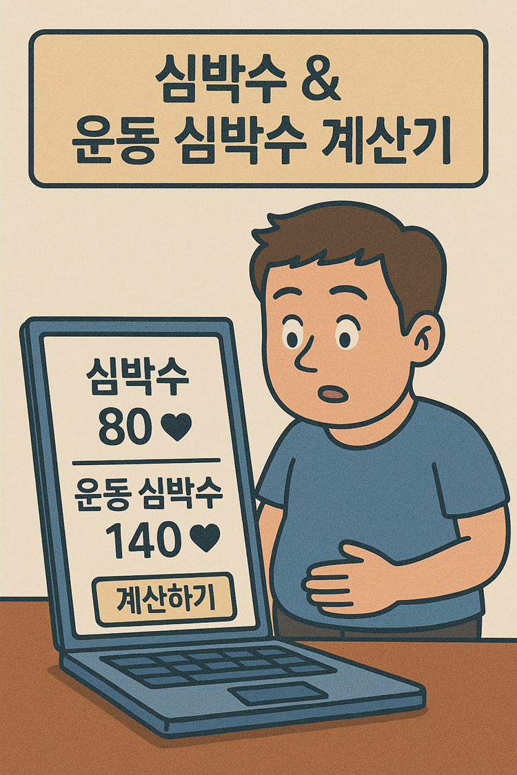 심박수 & 운동 심박수 계산기