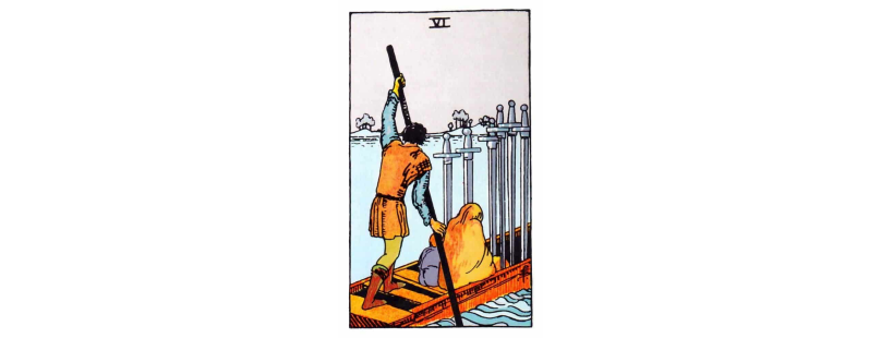 Six of swords tarot