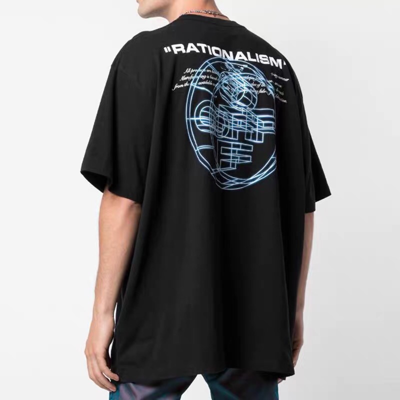  [OFF WHITE] 오프화이트 펠리체네고지오 레셔널리즘 3D 프린트 반팔 티셔츠 (3 COLOR)