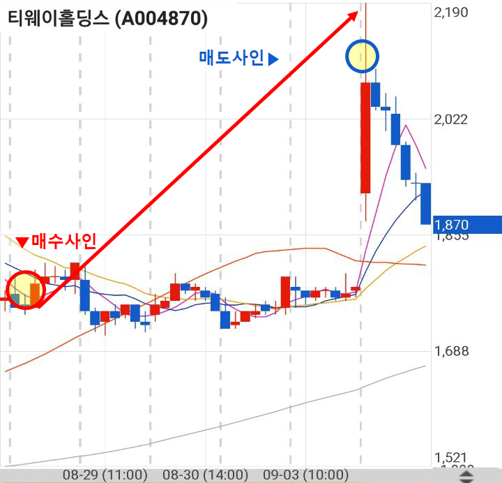  190904 차트소믈리에 티웨이홀딩스 수익인증