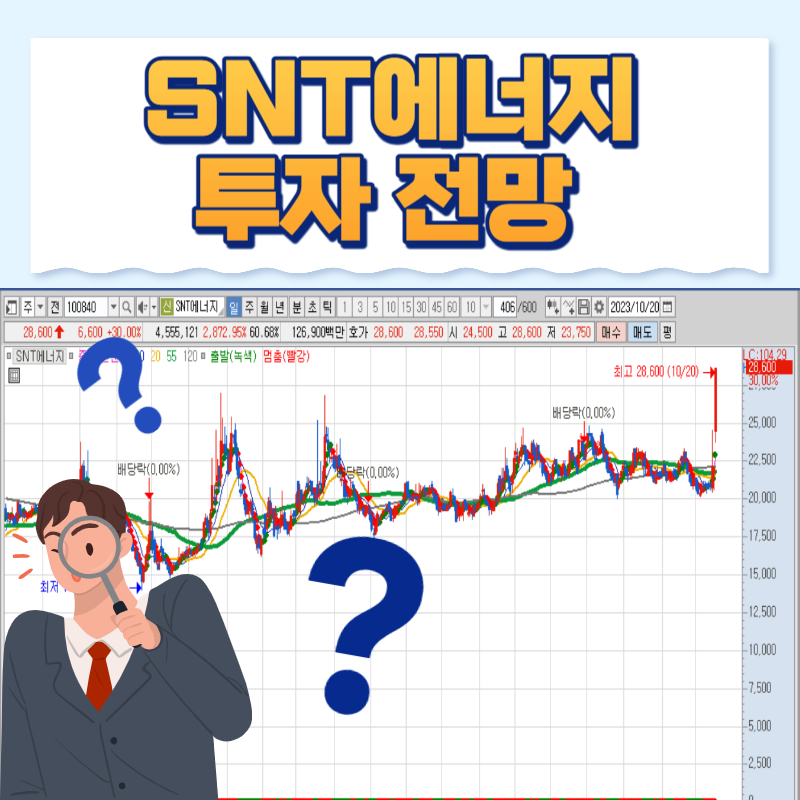 SNT에너지 주가 및 투자 전망