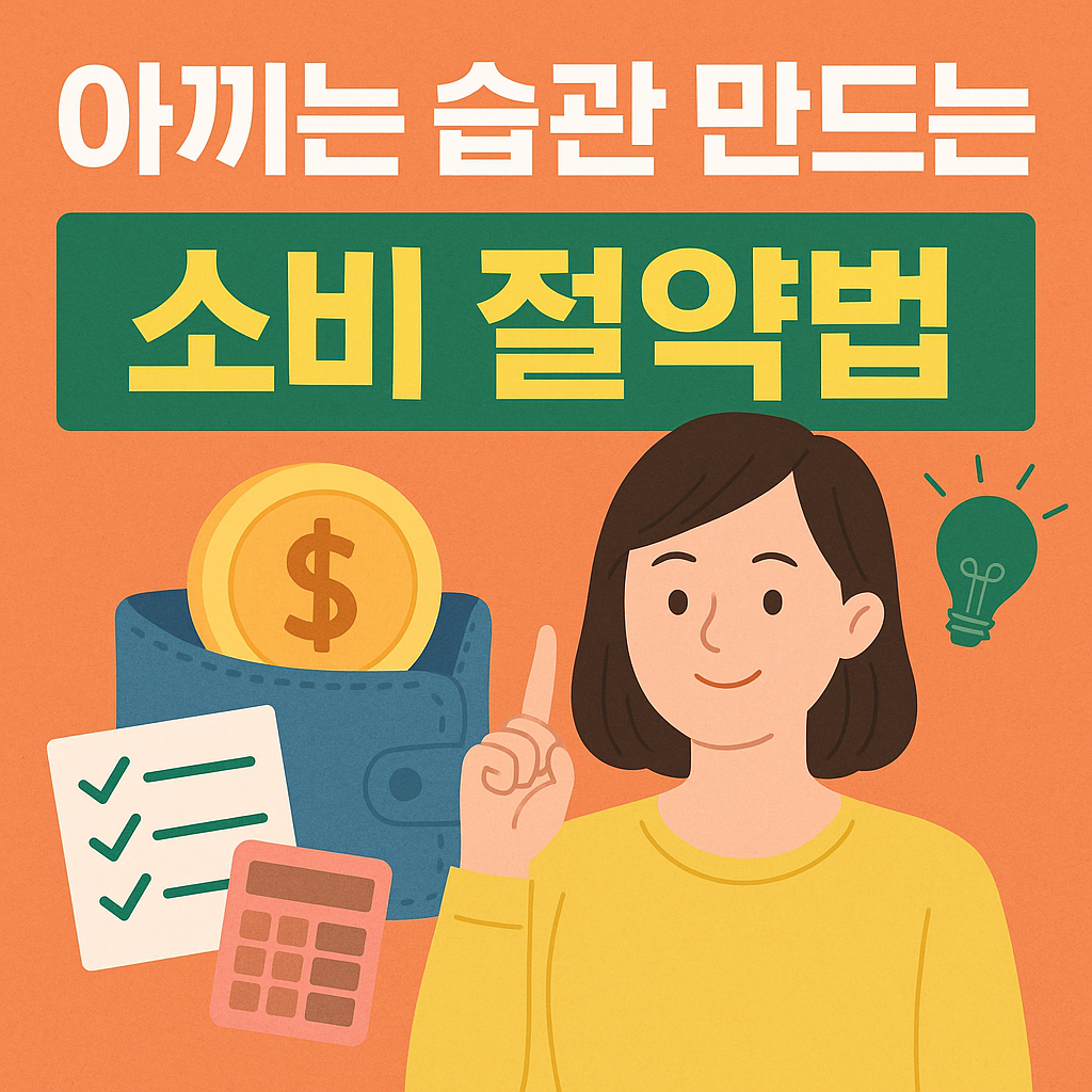 아끼는 습관 만드는 소비 절약법