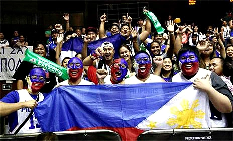 필리핀 국민 응원