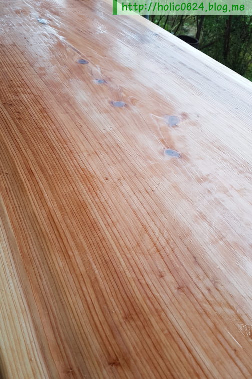 수제도마 / 베이커리 도마 - 의정부시 오목로 빵집 도마 / 적삼목원목 / 대형도마 / 8