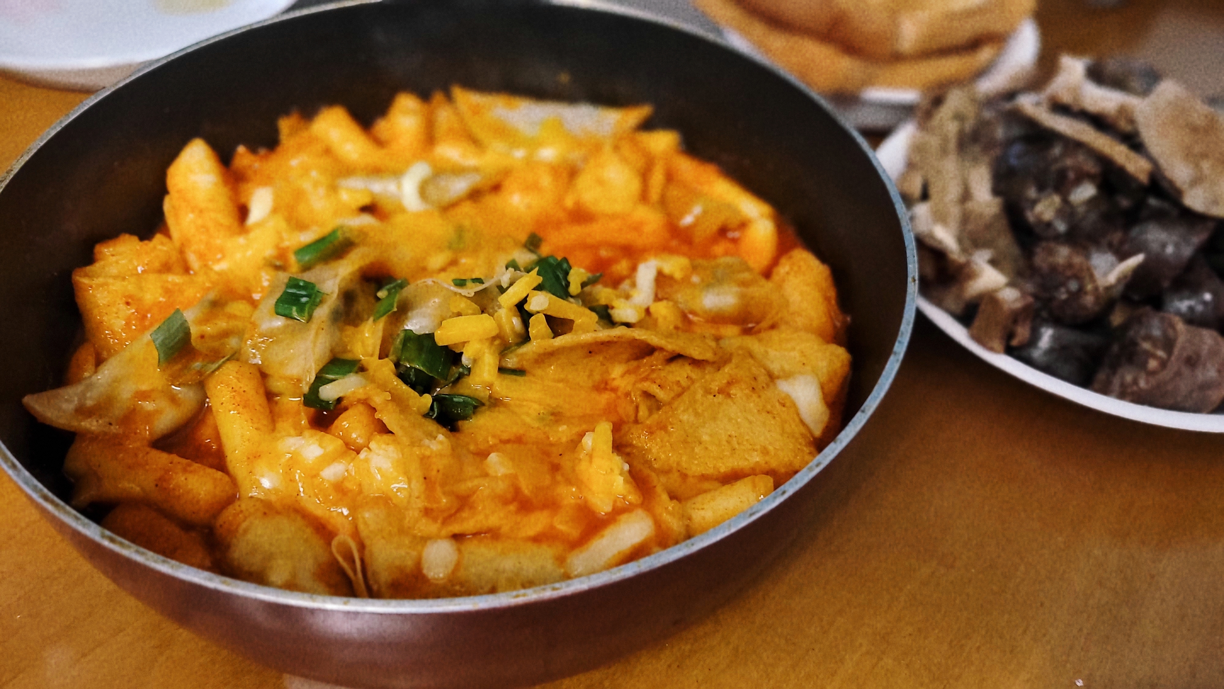 떡볶이에 순대