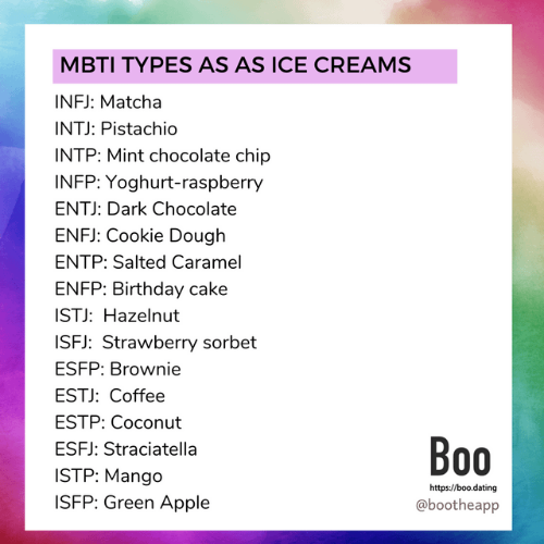 MBTI,아이스크림,젤라또추천