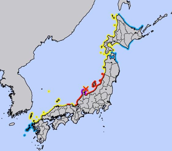일본 이시카와현에서 진도 7.6의 대지진 발생!