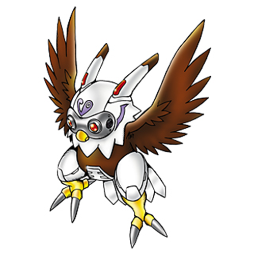  [디지몬도감] 아우르몬 アウルモン OWLMON OWLMON