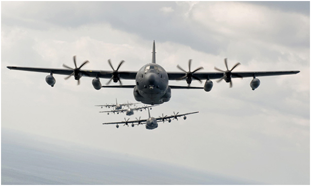 시에라 네바다 코퍼레이션(Sierra Nevada Corp.) 사는 AC-130J 항공기 보호를 위한 무선 주파수 대응 장비 제공을 위해 Northrop Grummans를 선택했다.