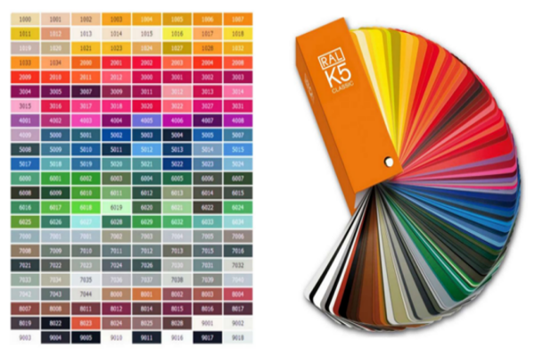 Ral color book 사진