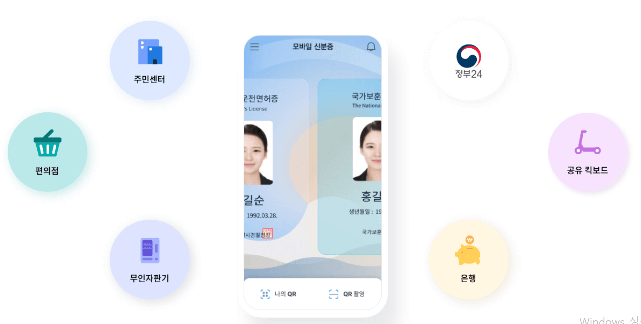 모바일 신분증 발급 방법