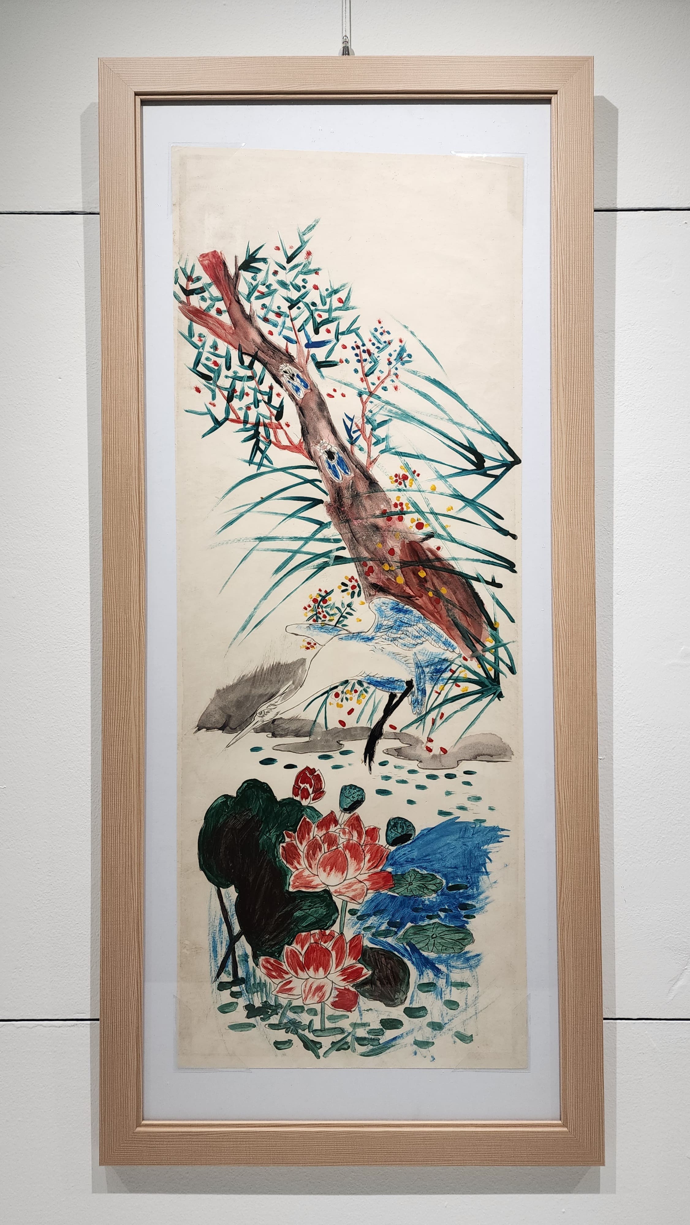 일로연과도(一路連科圖) / 100×37cm / 김철순 기증