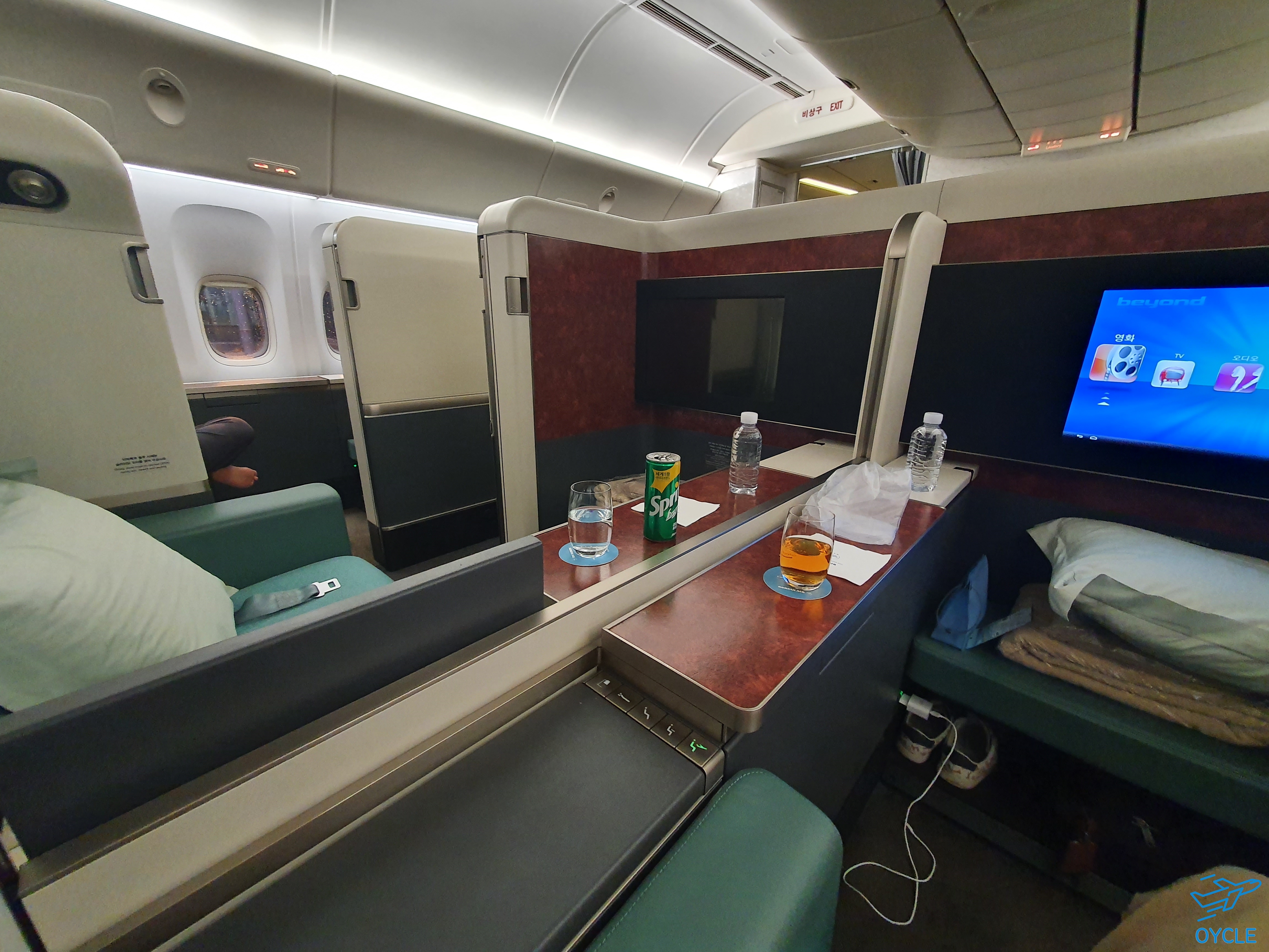 대한한공 인천 → LA 일등석 탑승 후기 및 미국 입국심사 후기 [KE011 ICN to LAX First Class B777-300]