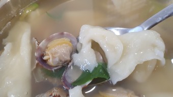 얼큰수제비