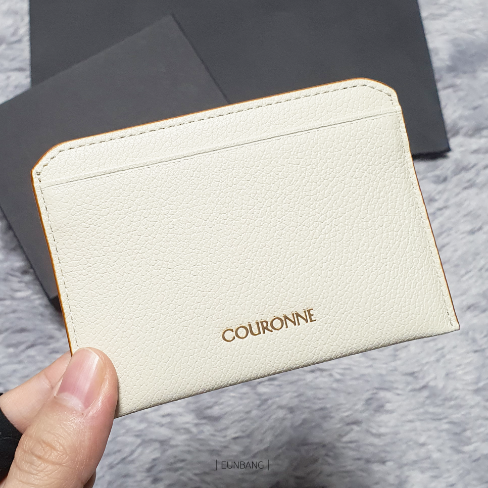 플랫 카드지갑 카푸치노크림 #내돈 내산후기 아이폰카드지갑 추천, 크론누트 4