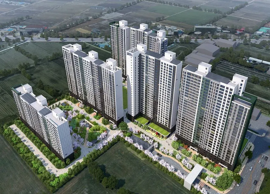 정읍 푸르지오 더 퍼스트 조감도