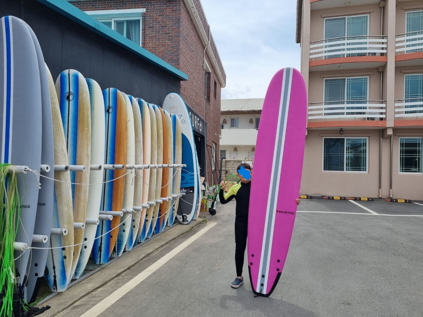 [강원도 고성 여행] 서핑 여행/ 무료조식 인피니티풀 '파랑뷰 호텔'/ 속초중앙시장