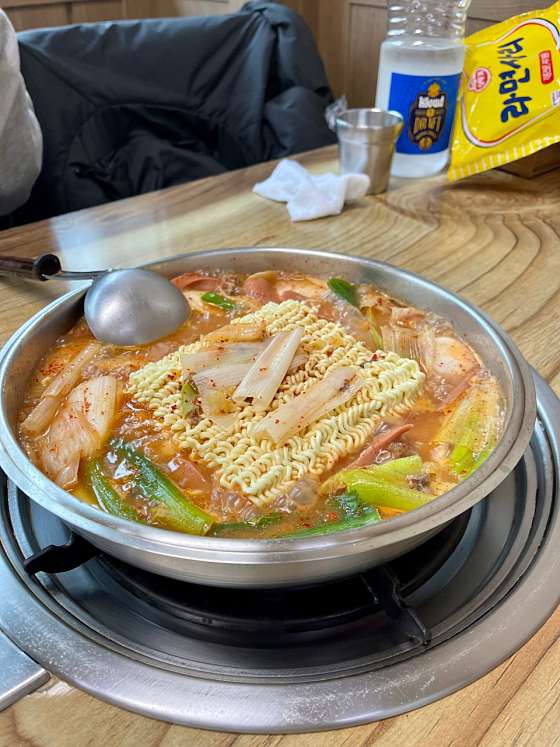 부대찌개 스테이크