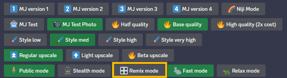 /settings 를 이용한 /prefer remix 명령어 실행