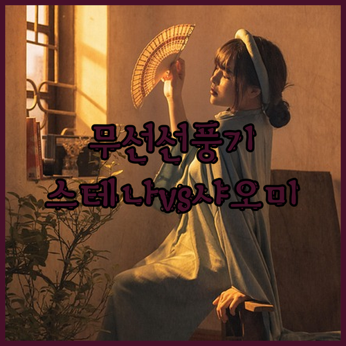 무선 선풍기? 스테나 vs 샤오미! 