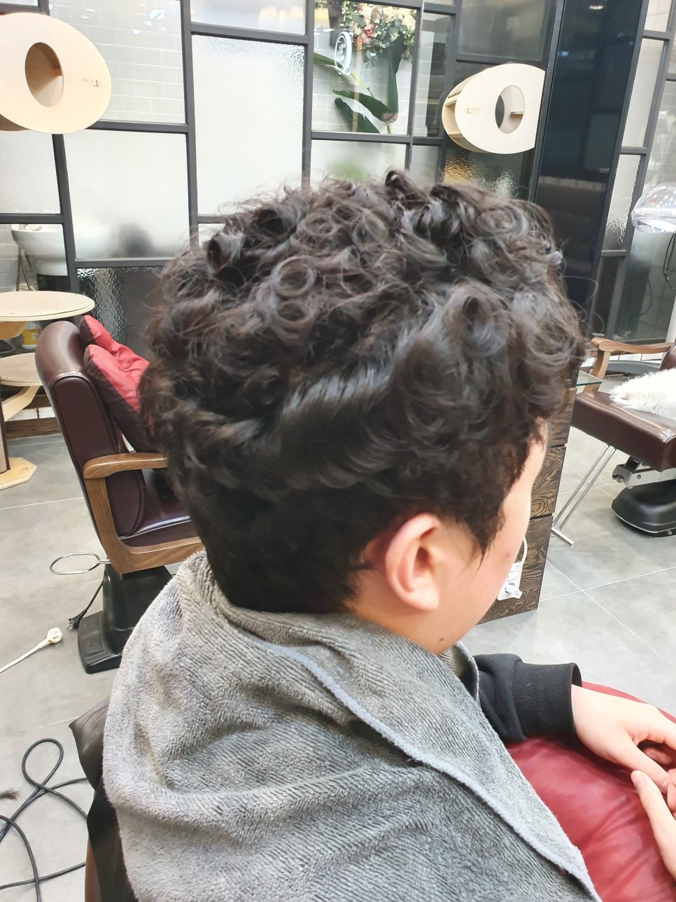 여자 숏컷 베이비펌 내추럴하고 오래가요~ 남자 투블럭 베이비펌& 20