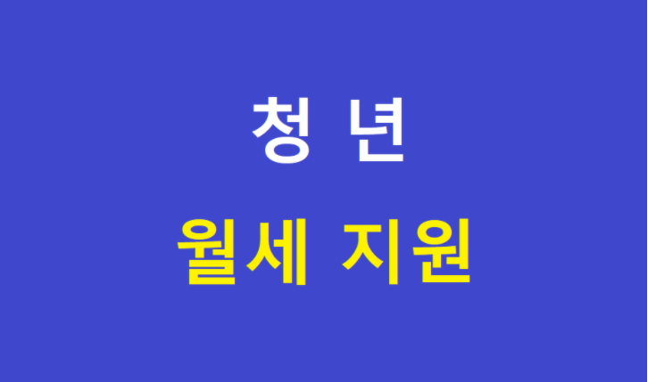 서울시 청년 월세 지원