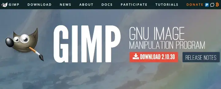 GIMP-다운로드