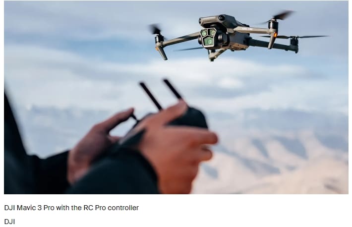 광학 카메라 3대 장착 세계 최초의 드론 VIDEO:The world&#39;s first drone with three optical cameras just launched. Why that matters