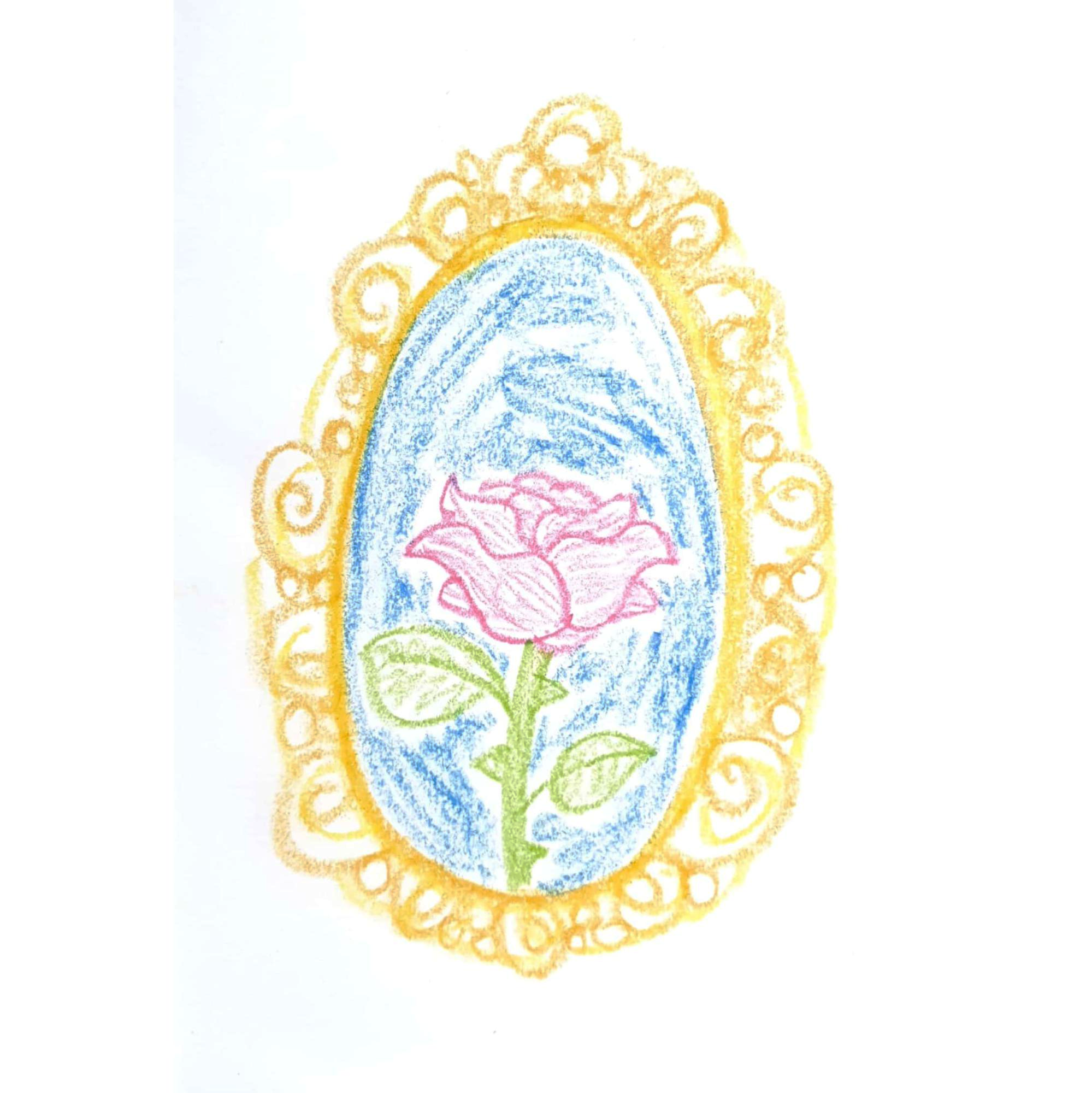  Circle Frame 원형 틀 / 일러스트 그림 드로잉 / 식물화 그리기