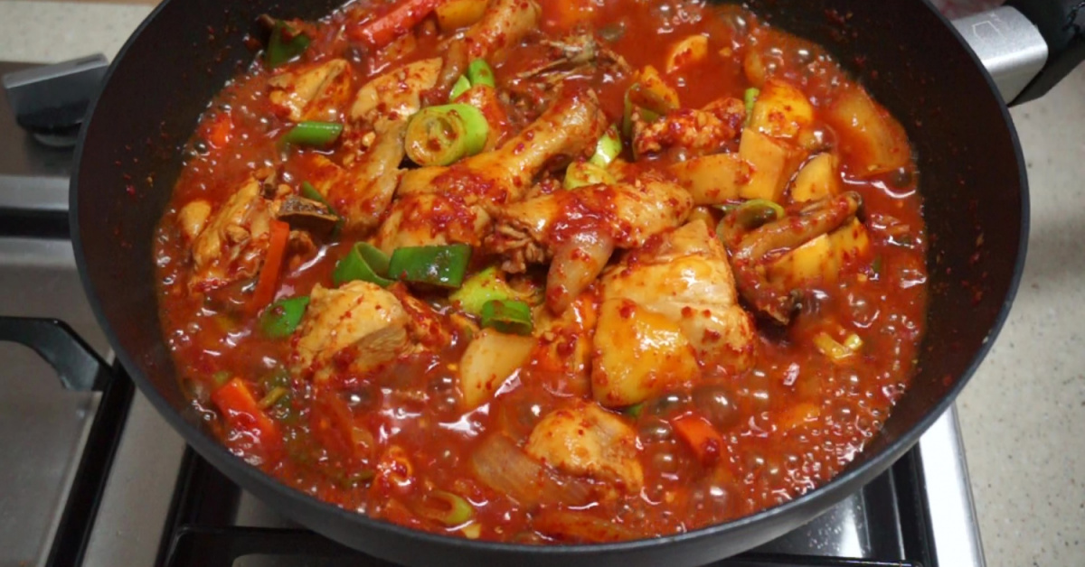 치즈닭볶음탕