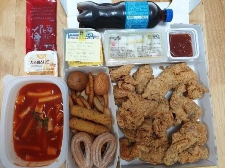  쿠폰으로 주문한 췌켄