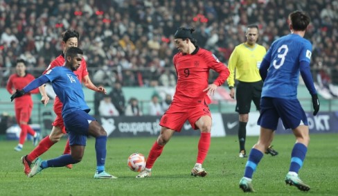 한국-싱가포르-축구