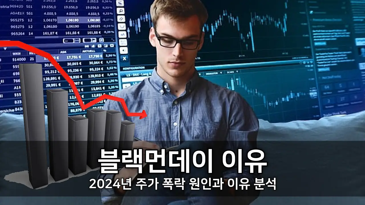 블랙먼데이 이유 - 2024년 주가 폭락 원인과 이유 분석