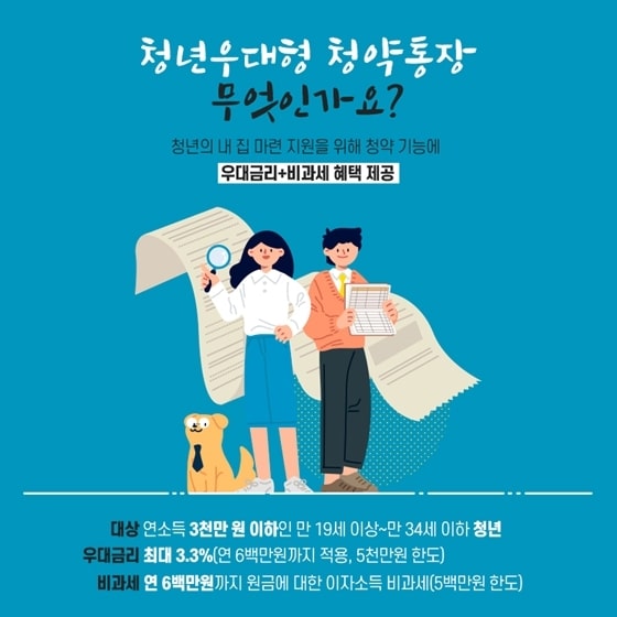 청년-우대형-청약통장-대상-우대금리-비과세